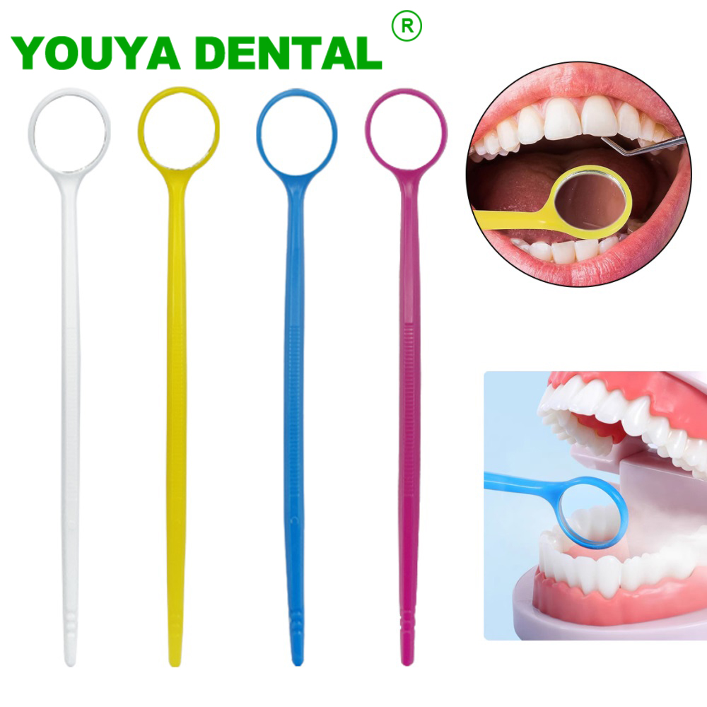 Teeth Whitening Home - 100 sztuk Dental lusterko w kształcie