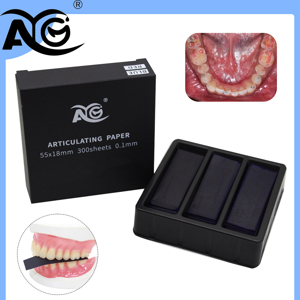 Teeth Whitening Strips - Paski papieru artikulacyjnego AG 300 arkuszy/pudełko,