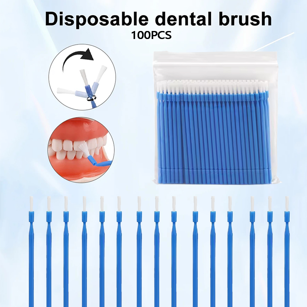 Teeth Whitening Products - 100 szt. Jednorazowe aplikatory z mikro