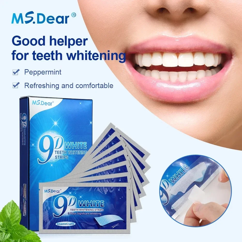 Whitening Strip 3D - Nowe paski do wybielania zębów dla