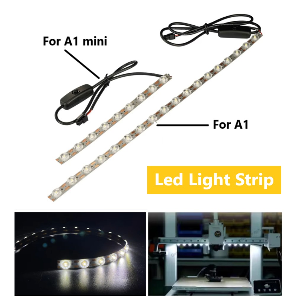 Whitening Strip 3D - Ulepszenie Taśma LED do Bambu Lab
