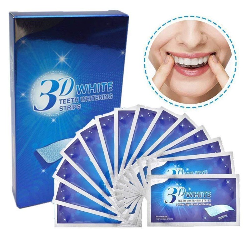 7 par pasków do wybielania zęb – Whitening Strip 3D recenzja i cena