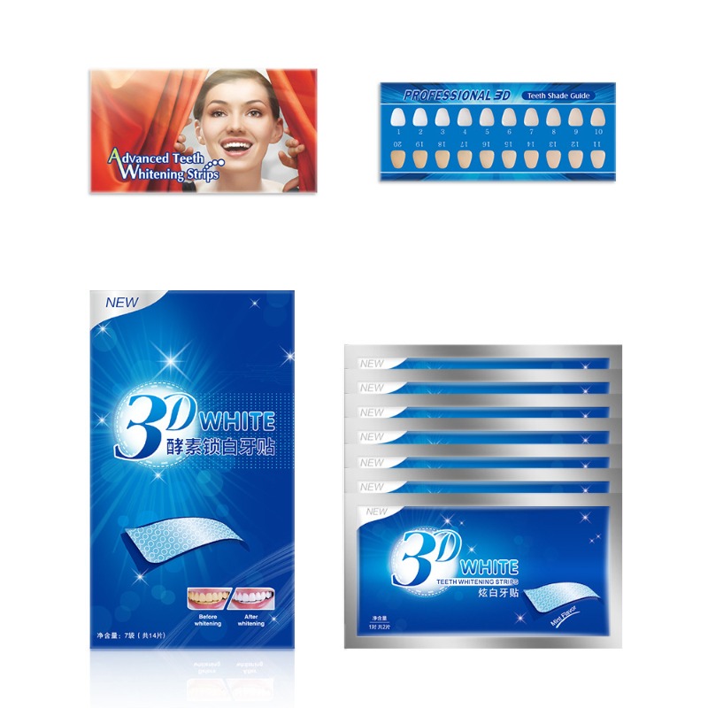7 par pasków do wybielania zęb – Whitening Strip 3D recenzja i cena