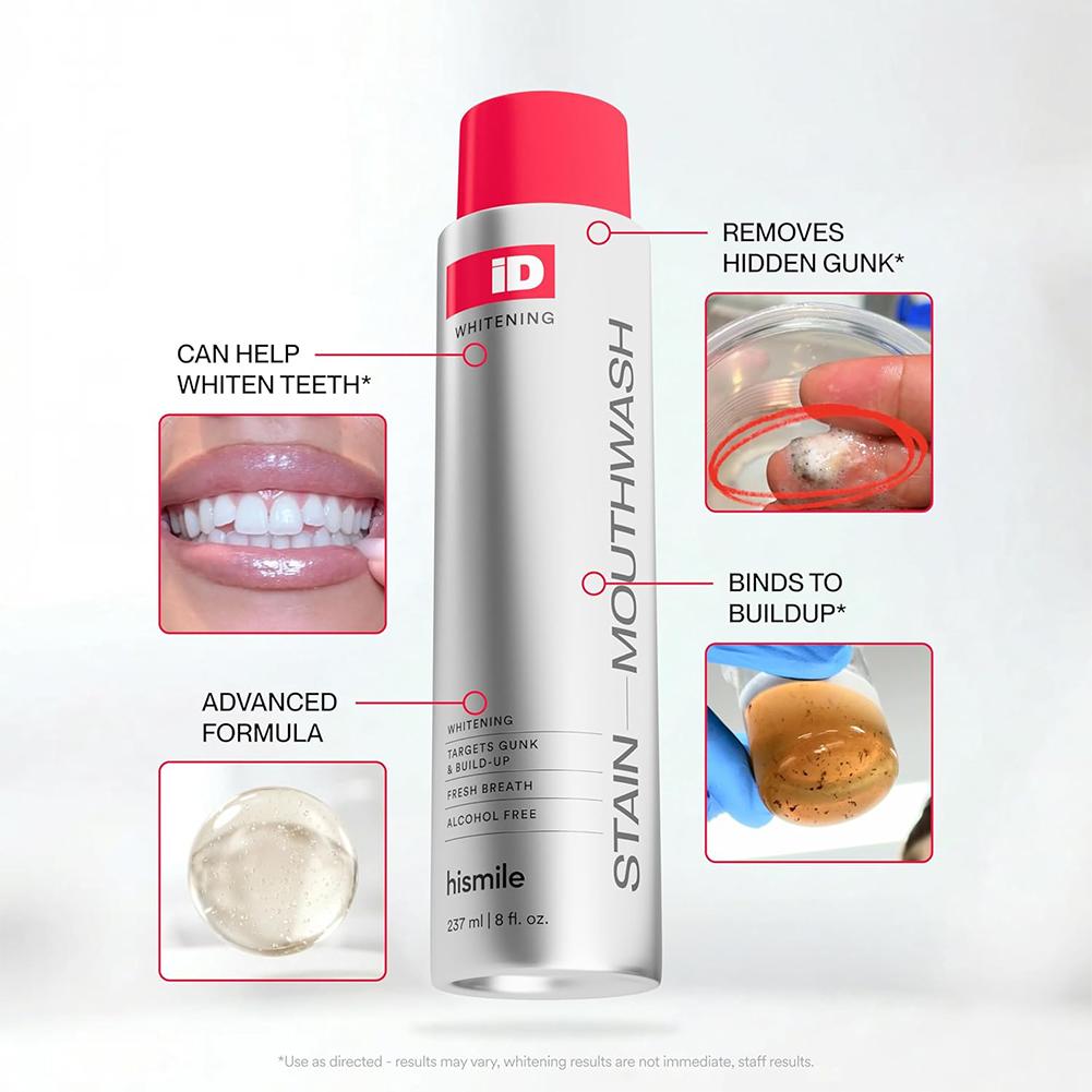 Hismile Daily Oral Care - Płyn – Teeth Whitening Strips recenzja i cena