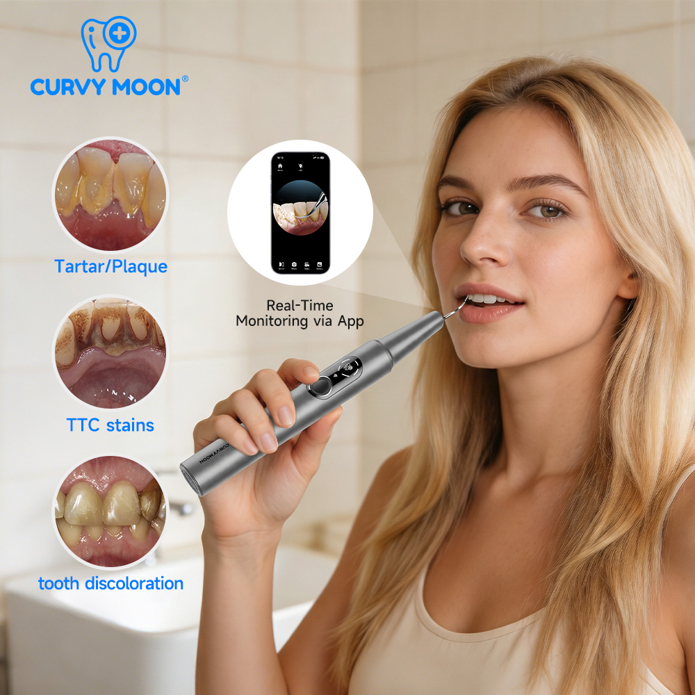 CURVY MOON Widoczny Elektryczn – Teeth Whitening Products recenzja i cena