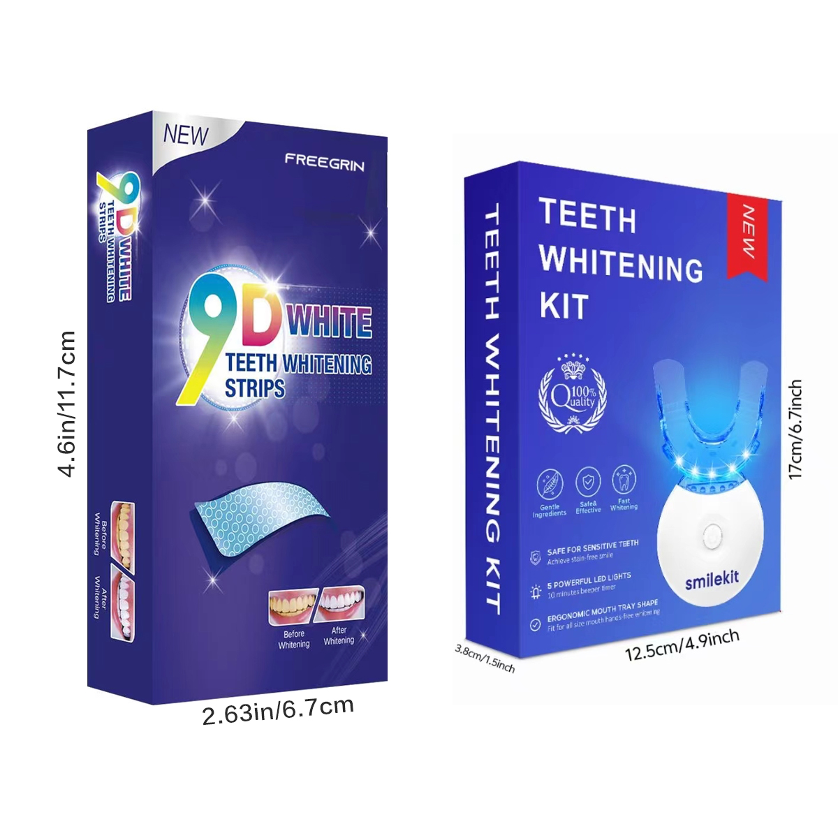 Zestaw do wybielania zębów - w – Teeth Whitening Strips recenzja i cena