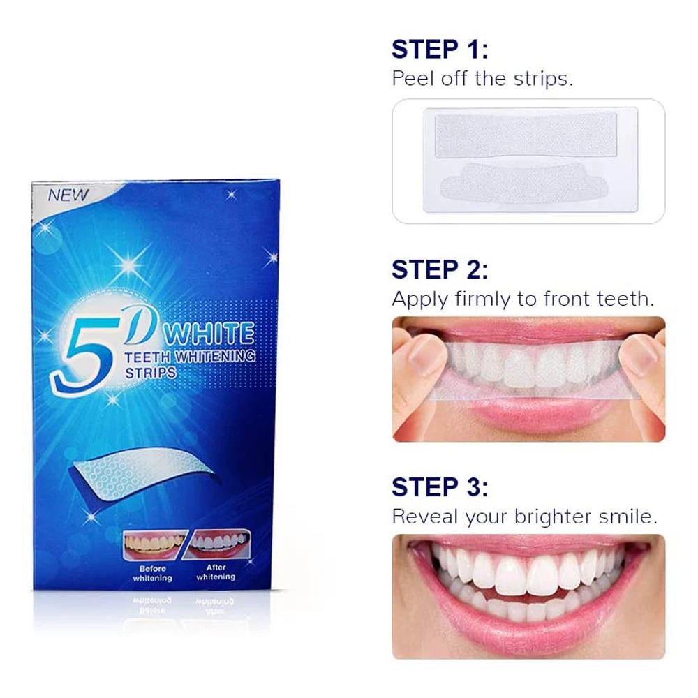 Naklejki do wybielania zębów 3 – Whitening Strip 3D recenzja i cena
