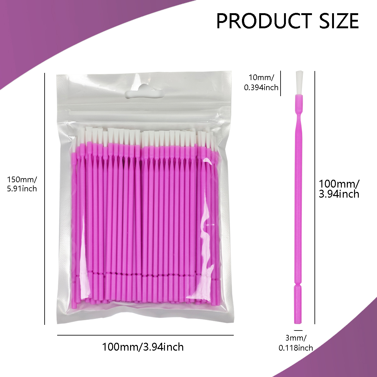 100 szt. Jednorazowe aplikator – Teeth Whitening Products recenzja i cena